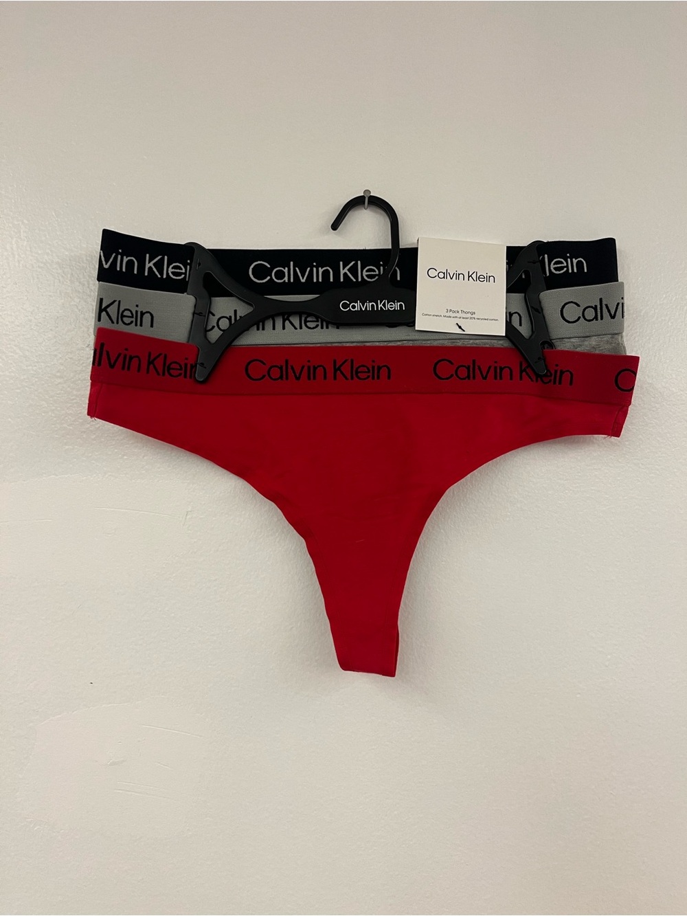 Calvin Klein Women’s Thong Underwear - 3-Pack